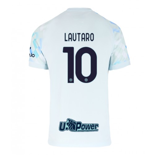 Fotbalové Dres Inter Milan Lautaro Martinez #10 Venkovní 2025-26 Krátký Rukáv